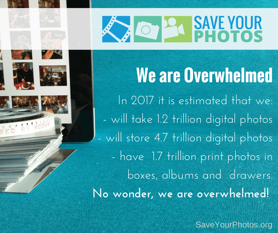 Save Your Photos | We are Overwhelmed