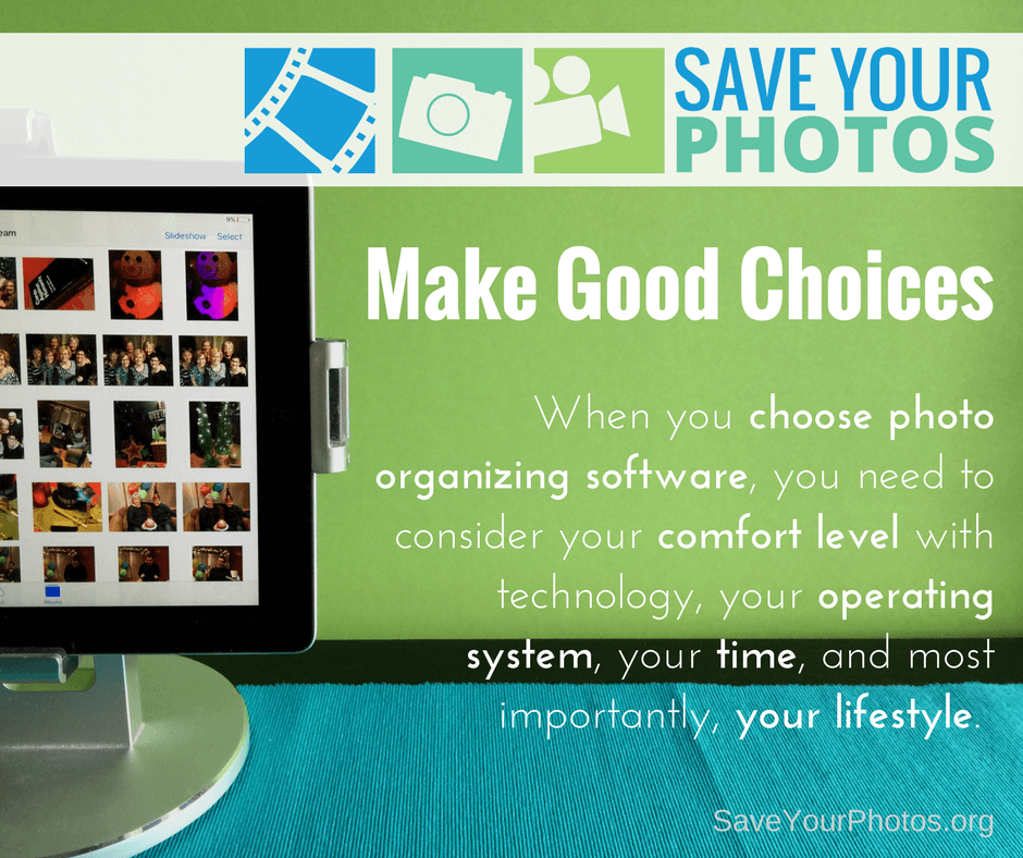 Save Your Photos: Make Good Photo Organizing Software Choices | SaveYourPhotos.org