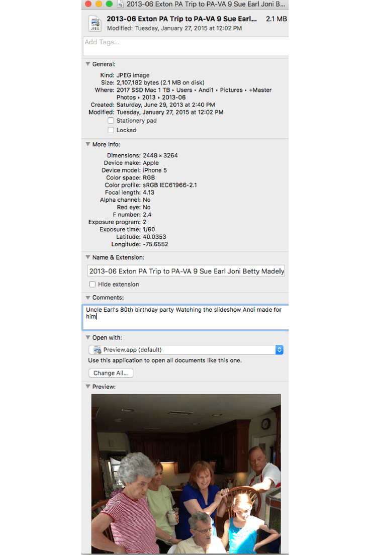 Save Your Photos: Adding Metadata | SaveYourPhotos.org